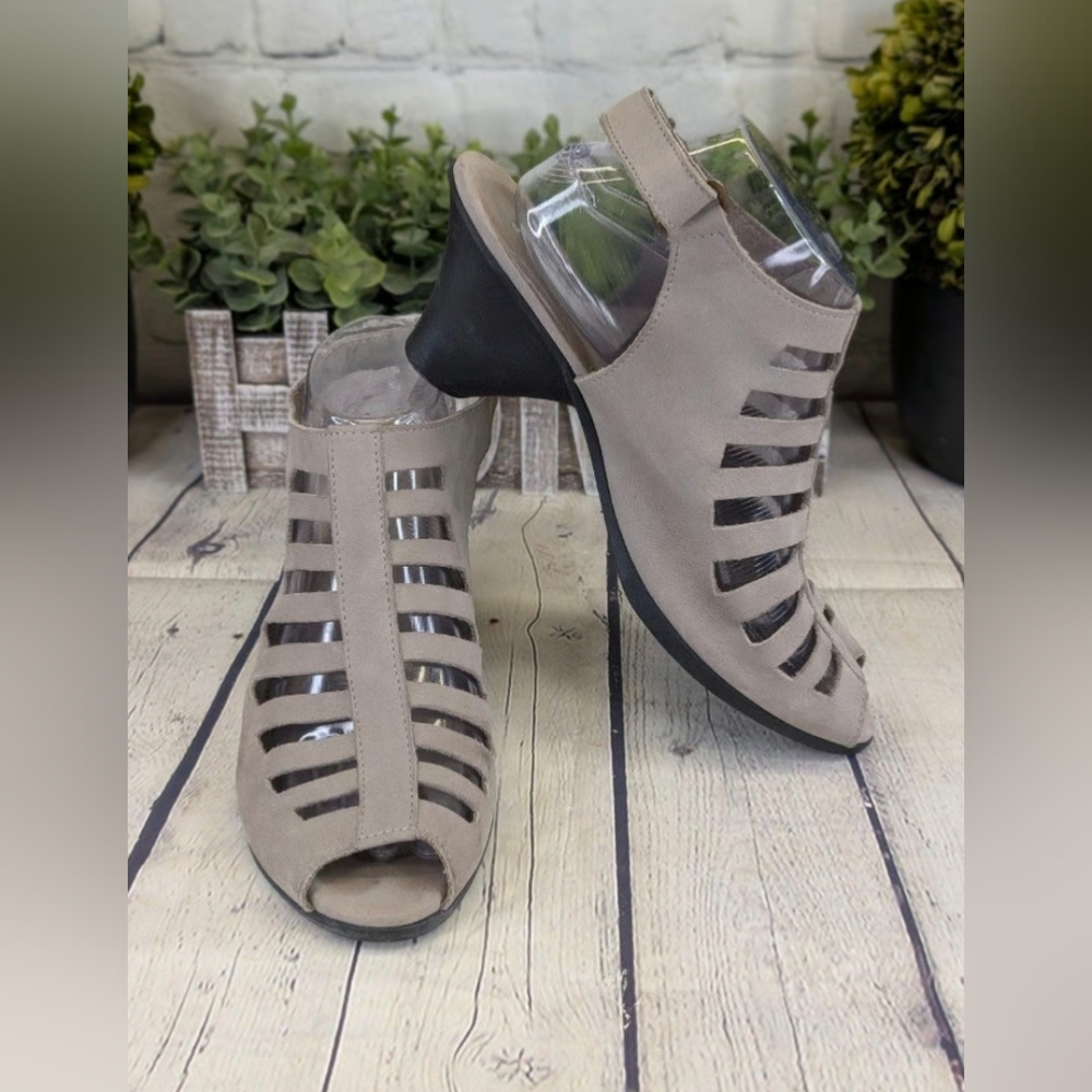 Arche Soexor Slingback Wedge Sandal - Size EU 40